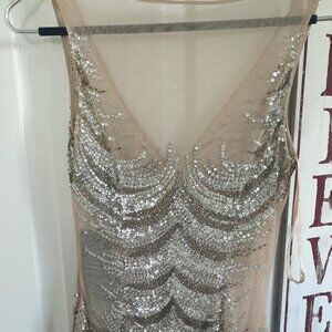Basix Black Label Sequin Mini Dress